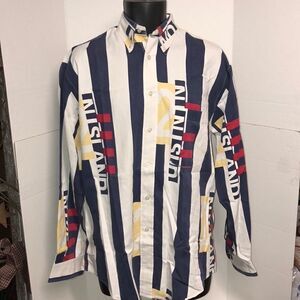 ‎Vintage Color Block Sailing Shirt Size Large 90’s